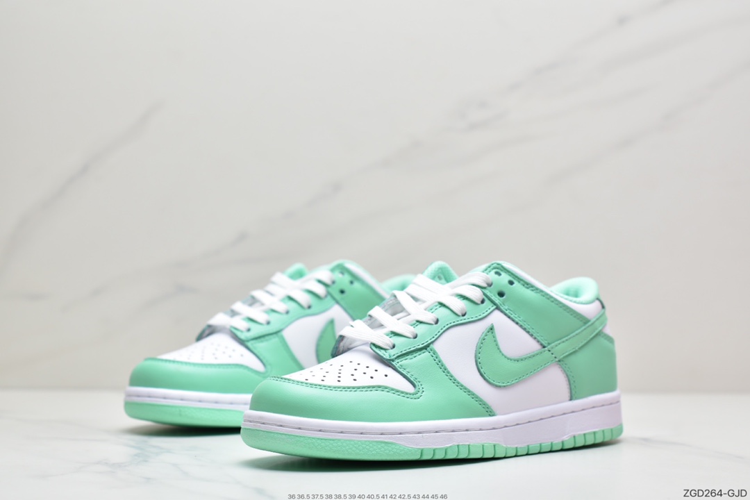 290 耐克Nike SB Dunk Low Green Glow 蒂夫尼 薄荷绿 百搭休闲板鞋 DD1503-105