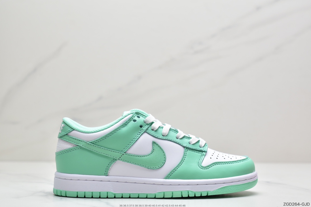 290 耐克Nike SB Dunk Low Green Glow 蒂夫尼 薄荷绿 百搭休闲板鞋 DD1503-105