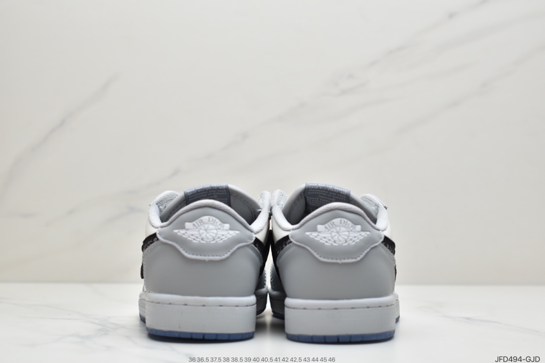 170 乔丹1代 乔1 乔1低帮系列 Dior x Air Jordan 1 Low     CN8608-002