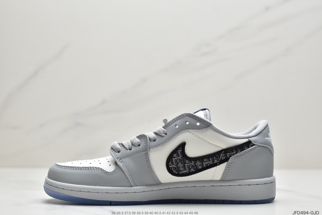 170 乔丹1代 乔1 乔1低帮系列 Dior x Air Jordan 1 Low     CN8608-002