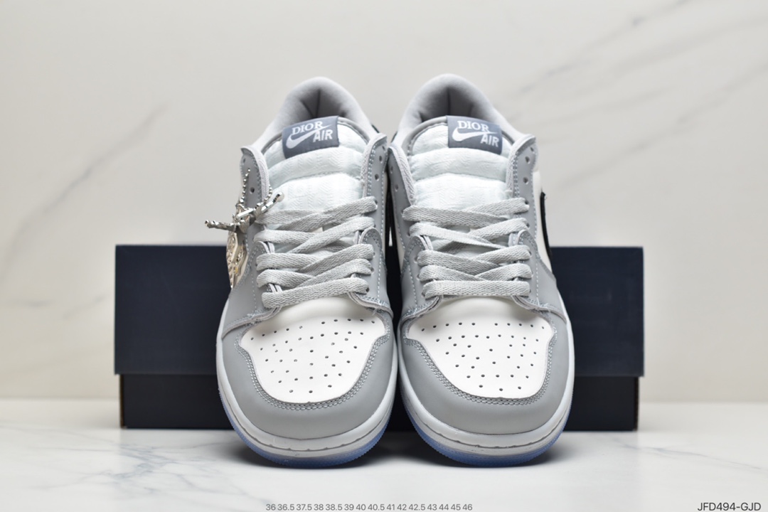 170 乔丹1代 乔1 乔1低帮系列 Dior x Air Jordan 1 Low     CN8608-002