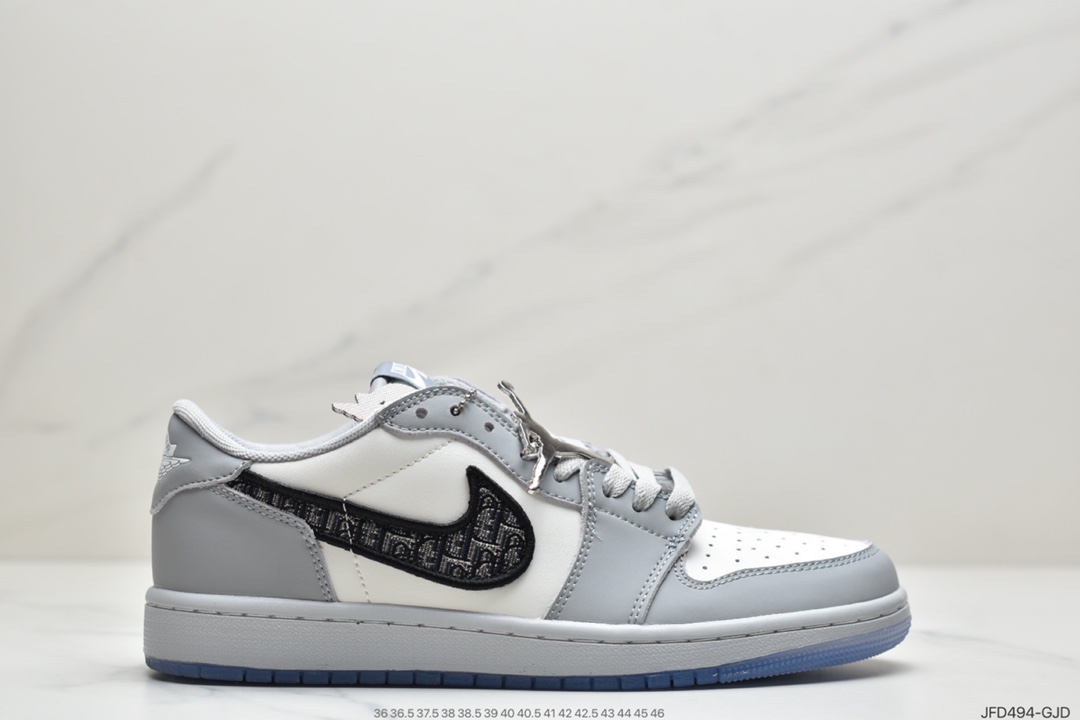 170 乔丹1代 乔1 乔1低帮系列 Dior x Air Jordan 1 Low     CN8608-002