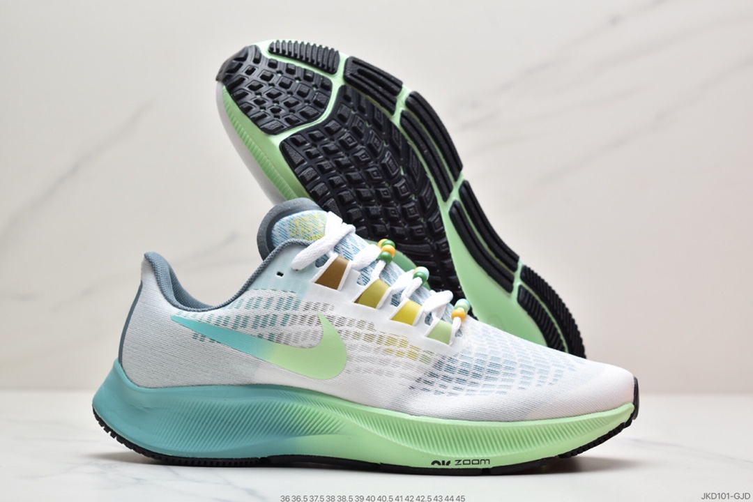160 耐克Nike Zoom Pegasus 37 登月37代 极光蓝配色 CZ8692-135