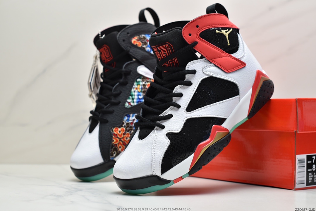 250   Air Jordan AJ7 Cspace 紫禁之巅 中国祥云 夜光 CW2805-160