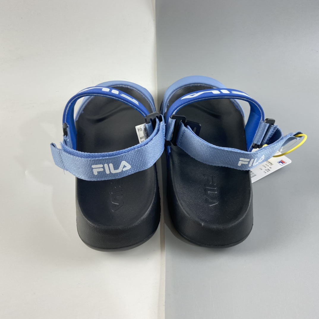 P120 Fila 斐乐官方新款夏季沙滩魔术贴凉鞋 F12M034518FBU