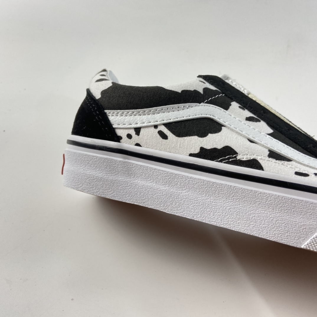 P150 Vans Style 36 Decon SF 黑色奶牛 涂鸦 硫化滑板鞋  VN0A40E5NNA