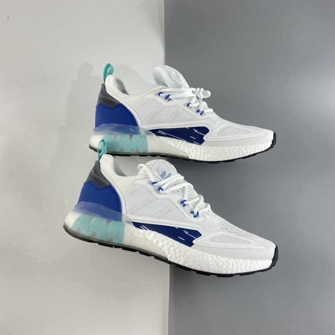 P220 Ad ZX 2K Boost 网纱针织呼吸面套脚休闲运动慢跑鞋 H05148