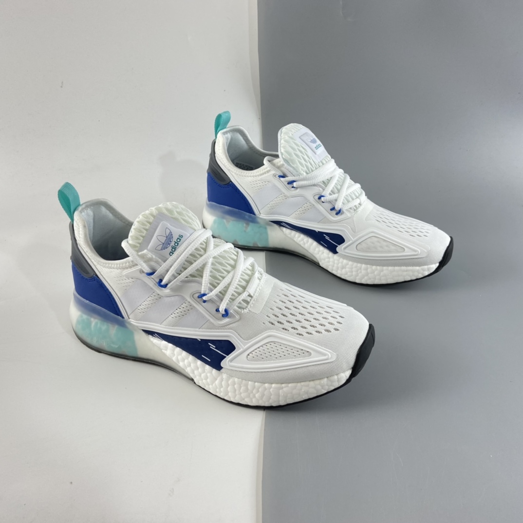 P220 Ad ZX 2K Boost 网纱针织呼吸面套脚休闲运动慢跑鞋 H05148