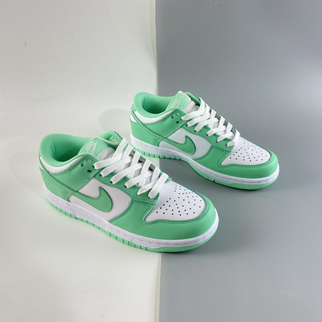 P300 Nike SB Dunk Low ”White/Green Glow”“蒂芙尼绿白”扣篮系列低帮休闲运动滑板板鞋 DD1503-105-莆田鞋,莆田鞋货源,高仿鞋,高仿鞋货源,安福档口,莆田高仿鞋,莆田鞋批发,高仿鞋批发,莆田高仿运动鞋,高仿运动鞋,莆田运动鞋 P300 Nike SB Dunk Low ”White/Green Glow”“蒂芙尼绿白”扣篮系列低帮休闲运动滑板板鞋 DD1503-105