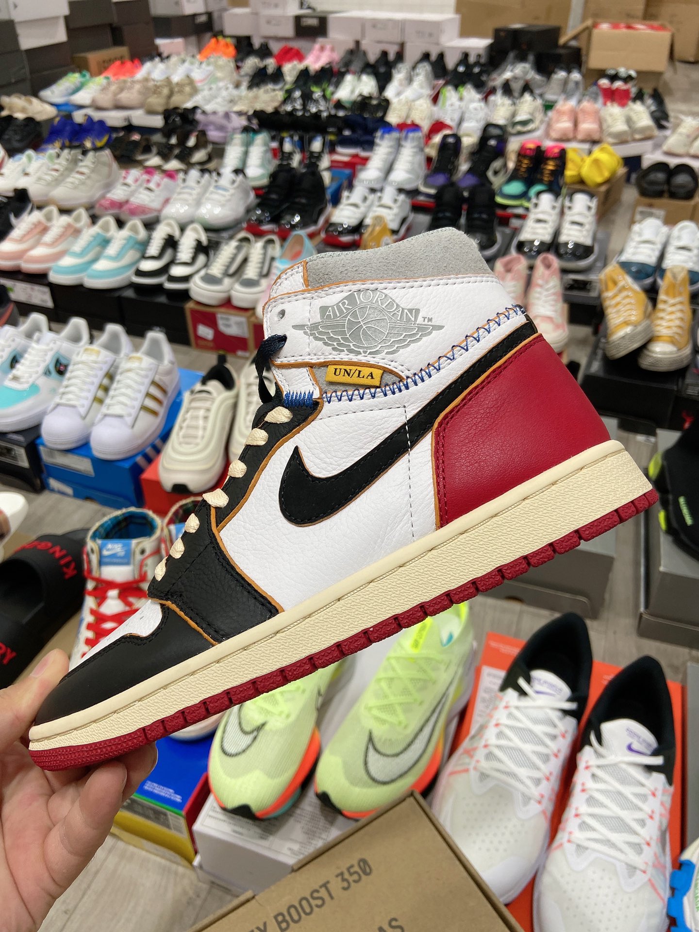 High Version Jordan Union x Air Jordan 1 Retro High PK NRG Recently Los Angeles Fashion BV1300-106