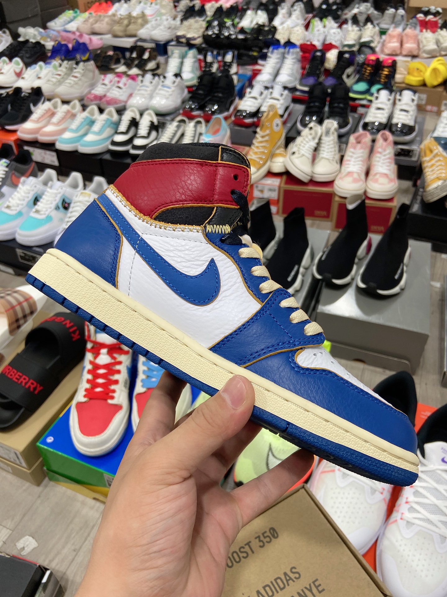 480高版本 乔丹Union x Air Jordan 1 Retro High PK NRG近日洛杉矶BV1300-146