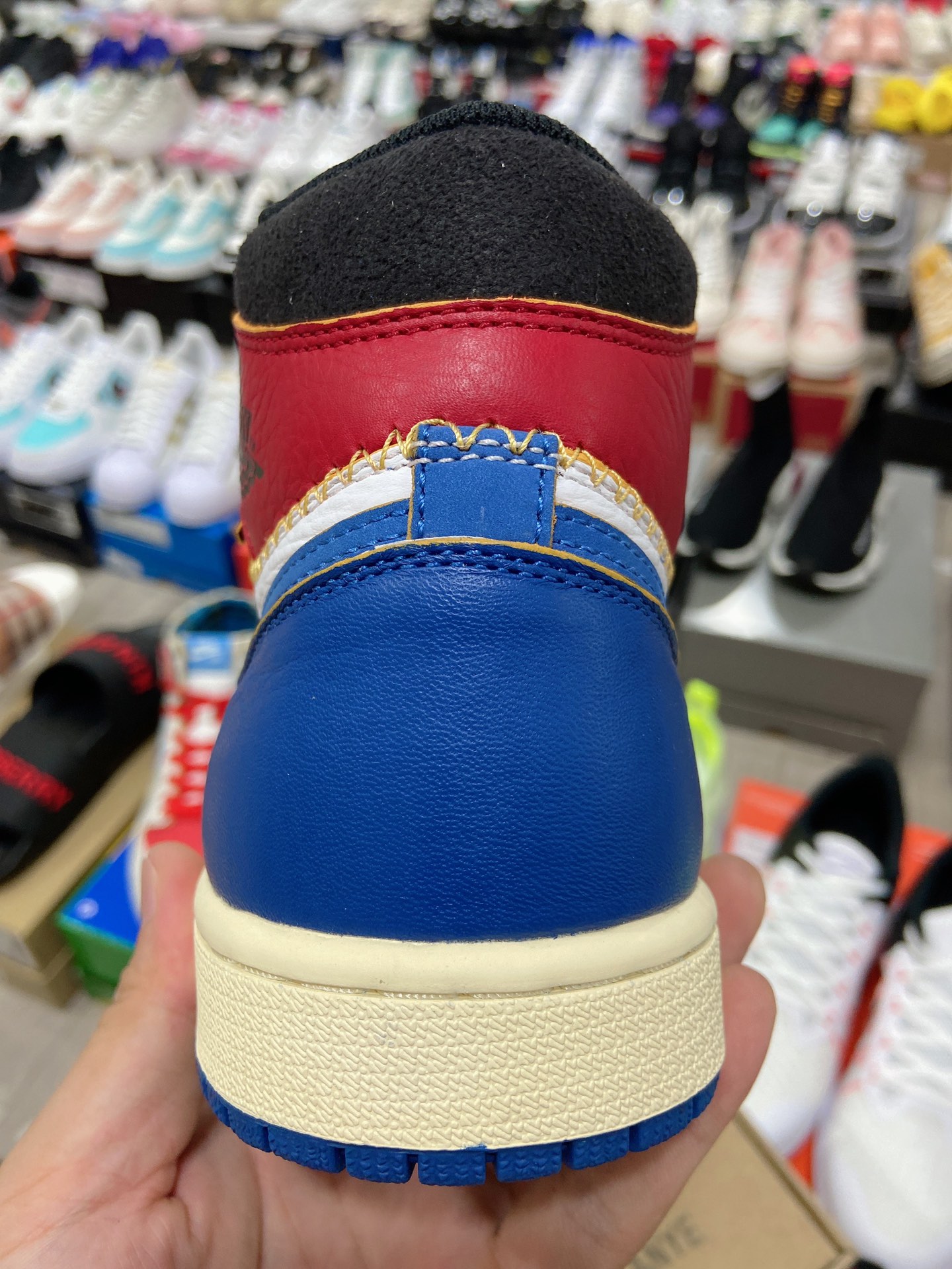 480高版本 乔丹Union x Air Jordan 1 Retro High PK NRG近日洛杉矶BV1300-146