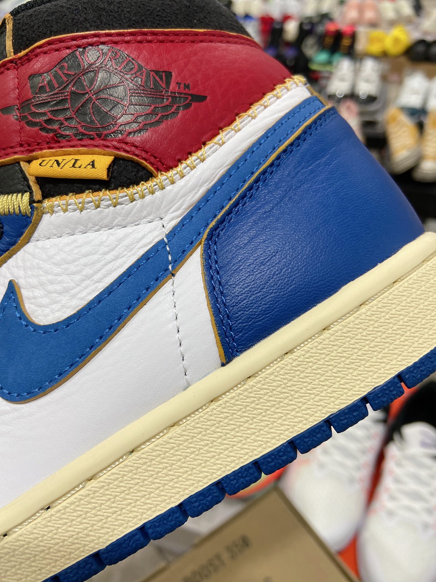 480高版本 乔丹Union x Air Jordan 1 Retro High PK NRG近日洛杉矶BV1300-146