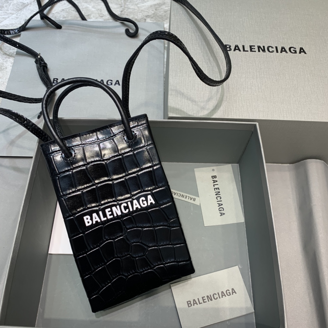 Balenciaga Tassen Mini Tas Koeienhuid Fashion Mini