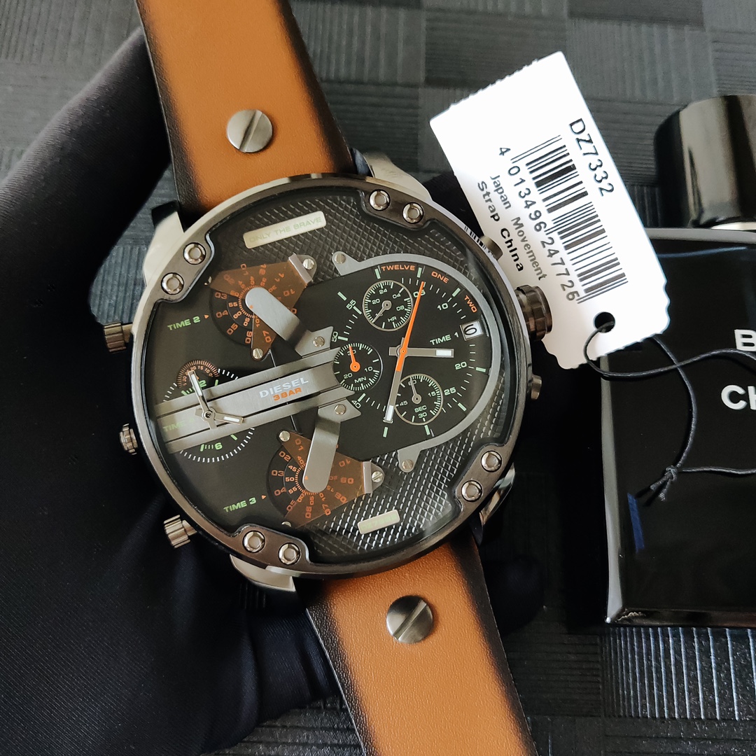 “Black Steel Belt with Eight-Point Screws – DIESEI Model 7332 Review”