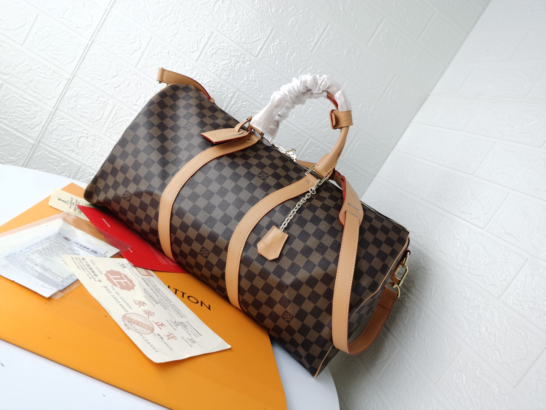 Louis Vuitton LV Keepall Bolsos de viaje Monogram Canvas Lona