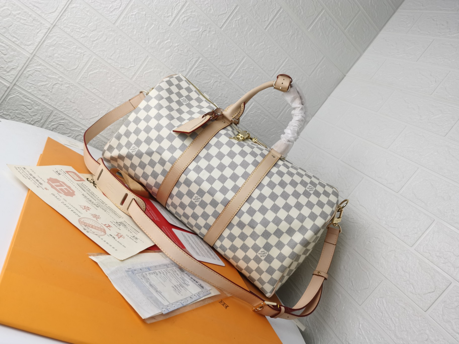 Louis Vuitton LV Keepall Bolsos de viaje Monogram Canvas Lona