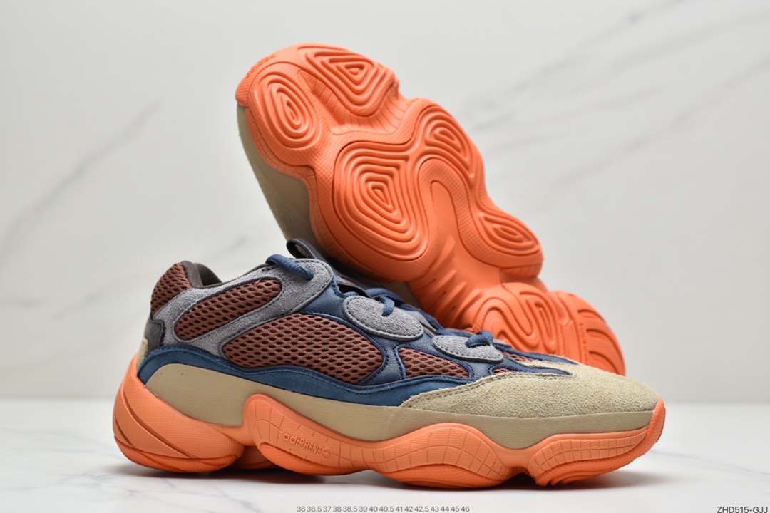 300 阿迪达斯Yz Desert Rat 500“Blush”侃爷椰子 GZ5541