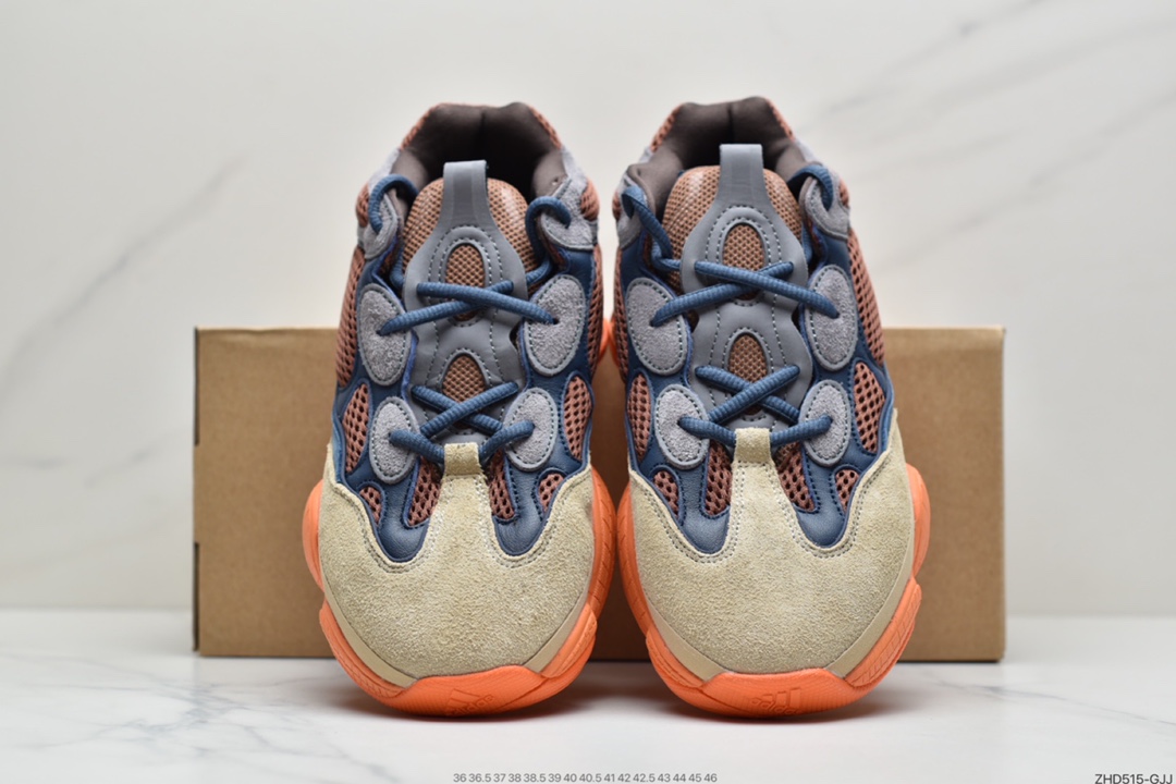 300 阿迪达斯Yz Desert Rat 500“Blush”侃爷椰子 GZ5541