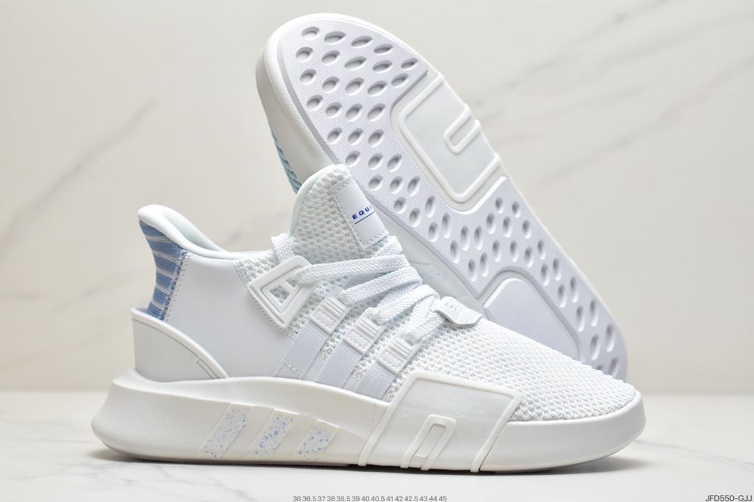 170 阿迪达斯 三叶草新品 Adidas EQT Basketball ADV 系列街头篮球短筒针织慢跑鞋