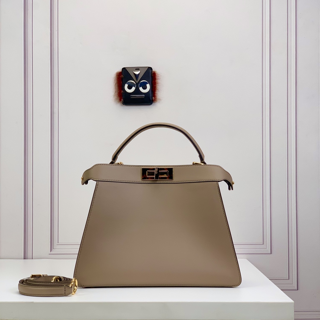 Fendi Borse Borsette Oro Grigio