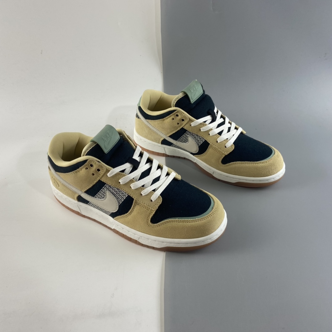 P360 Nike SB LowDunk“Rooted in Peace”刺子绣”大地色限定低帮滑板鞋 DJ4671-294