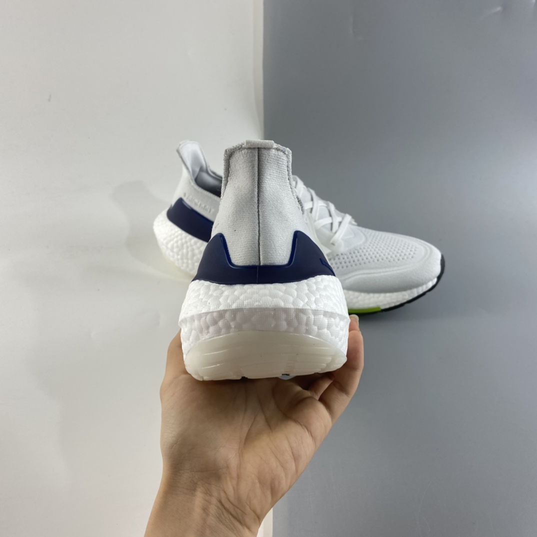 P200 AD UltraBoost 21 加厚爆米花袜套式针织鞋面休闲运动慢跑鞋 FY0371
