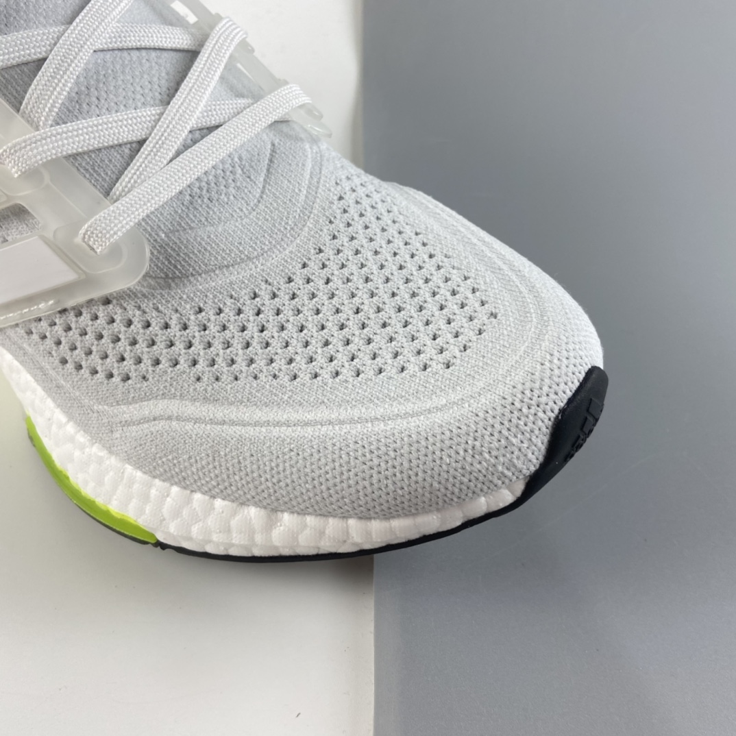 P200 AD UltraBoost 21 加厚爆米花袜套式针织鞋面休闲运动慢跑鞋 FY0371