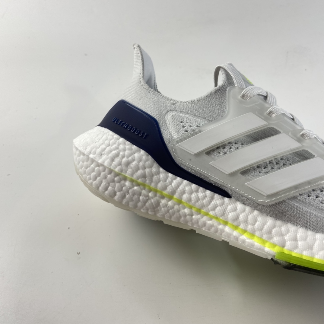 P200 AD UltraBoost 21 加厚爆米花袜套式针织鞋面休闲运动慢跑鞋 FY0371