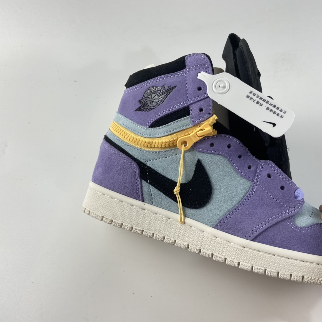 P420 Air Jordan 1 High Switch “Purple Pulse” 紫罗兰 拉链 CW6576-500