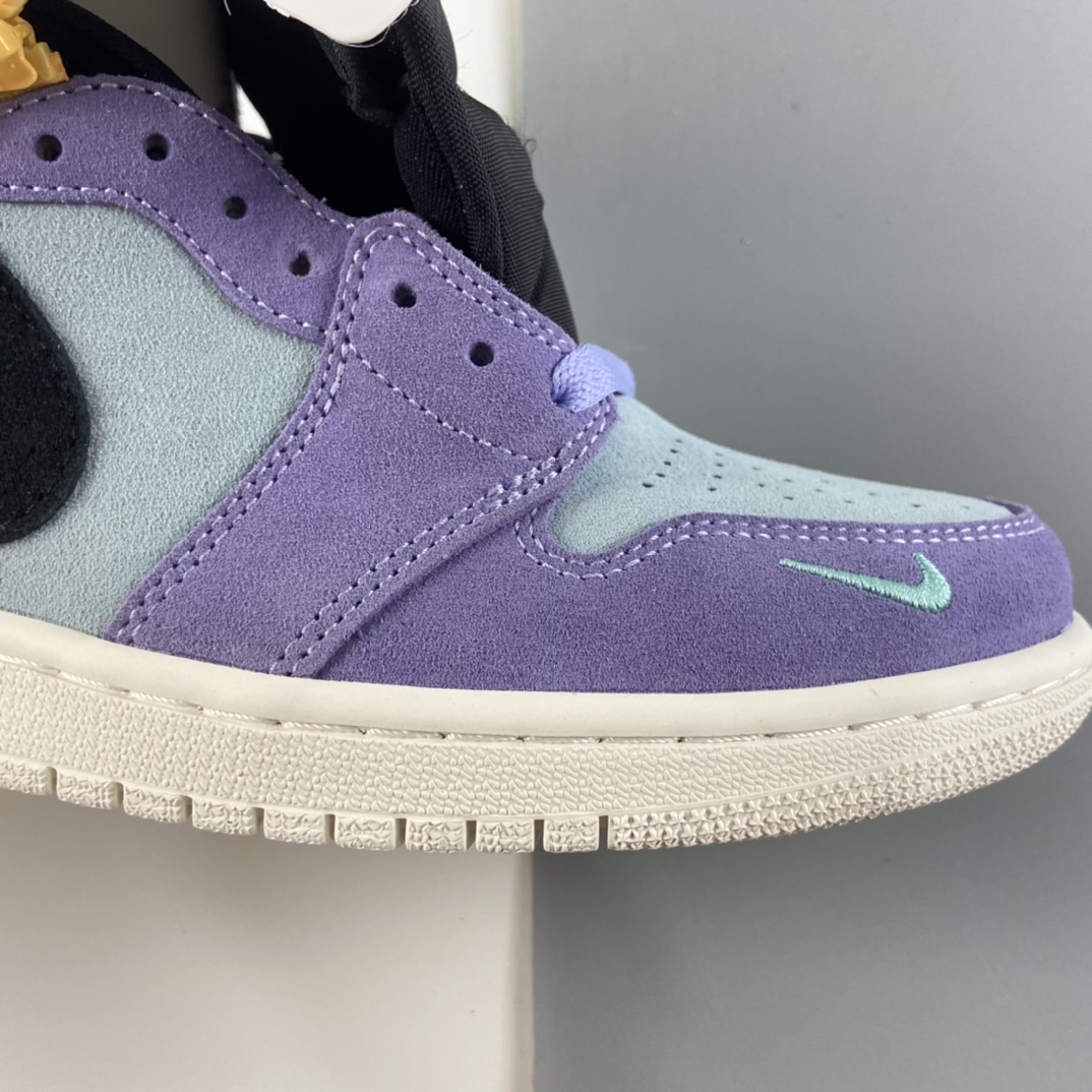 P420 Air Jordan 1 High Switch “Purple Pulse” 紫罗兰 拉链 CW6576-500