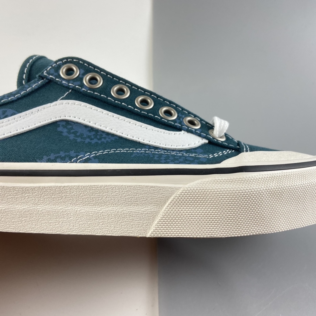 P150 Vans Style 36 Cecon 万斯半月包头腰果花  暗夜蓝权志龙包头杀人鲸 VN0A3MVL2V0