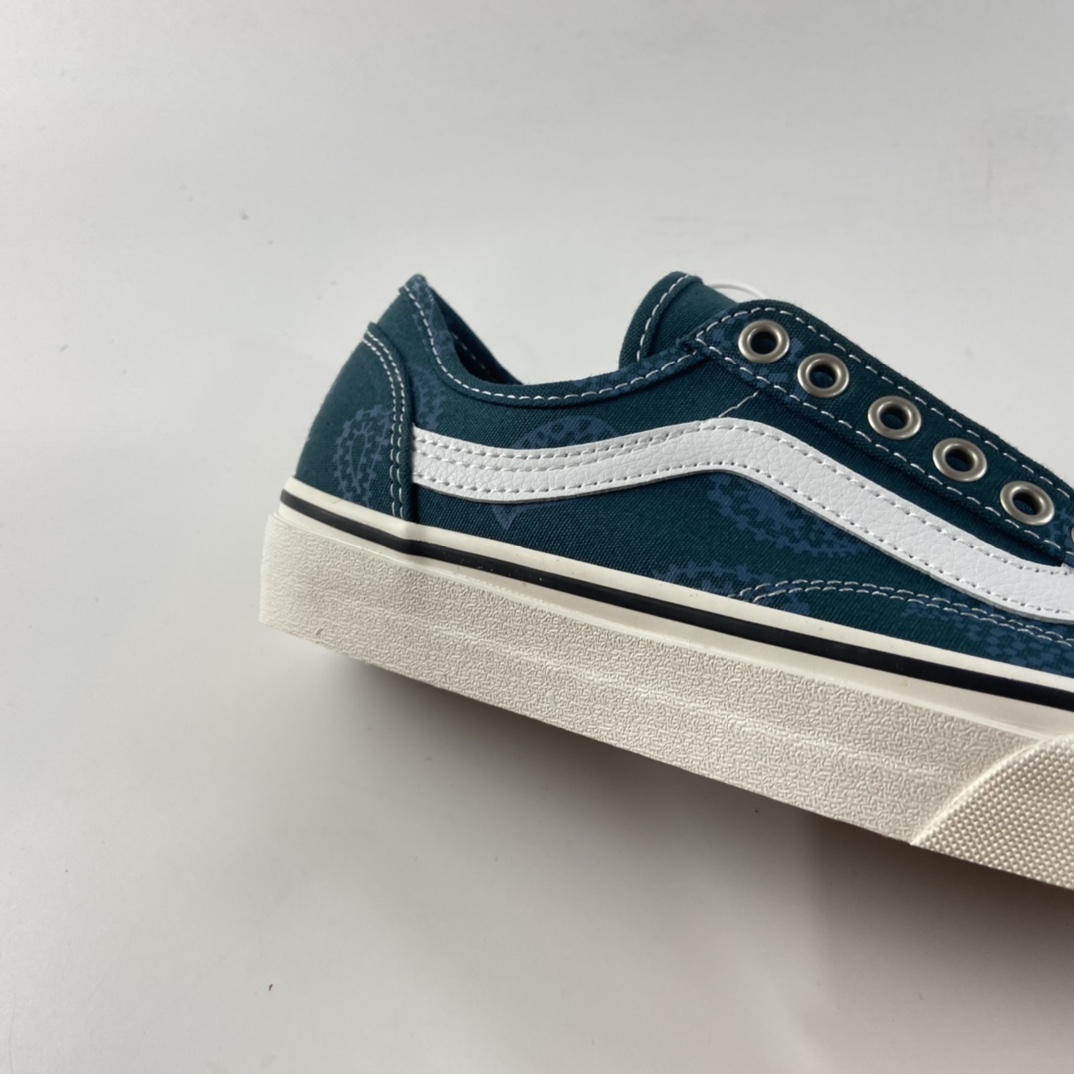 P150 Vans Style 36 Cecon 万斯半月包头腰果花  暗夜蓝权志龙包头杀人鲸 VN0A3MVL2V0