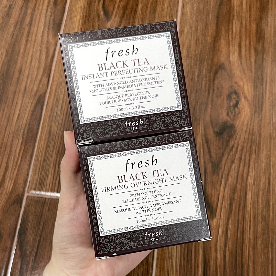 Fresh Black Tea Age-Delay Mask Set - Instant Perfecting & Firming Overnight 4 i1623396929 732 0