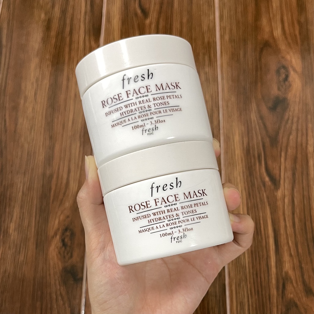 Fresh Rose Face Mask Hydrating Duo, Infused with Real Rose Petals,100ml x 2 5 i1623397523 2020 4