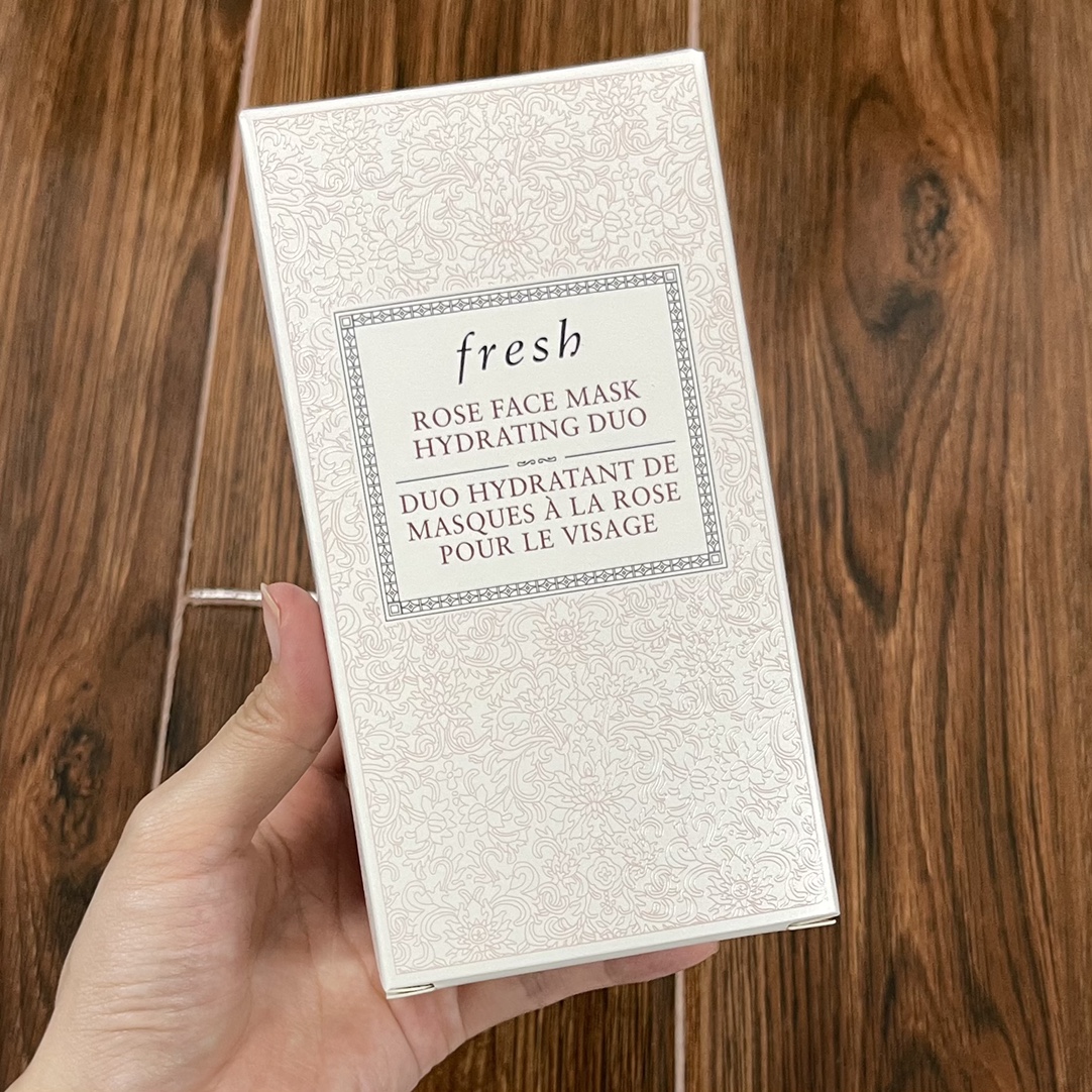 Fresh Rose Face Mask Hydrating Duo, Infused with Real Rose Petals,100ml x 2 2 i1623397523 3899 1