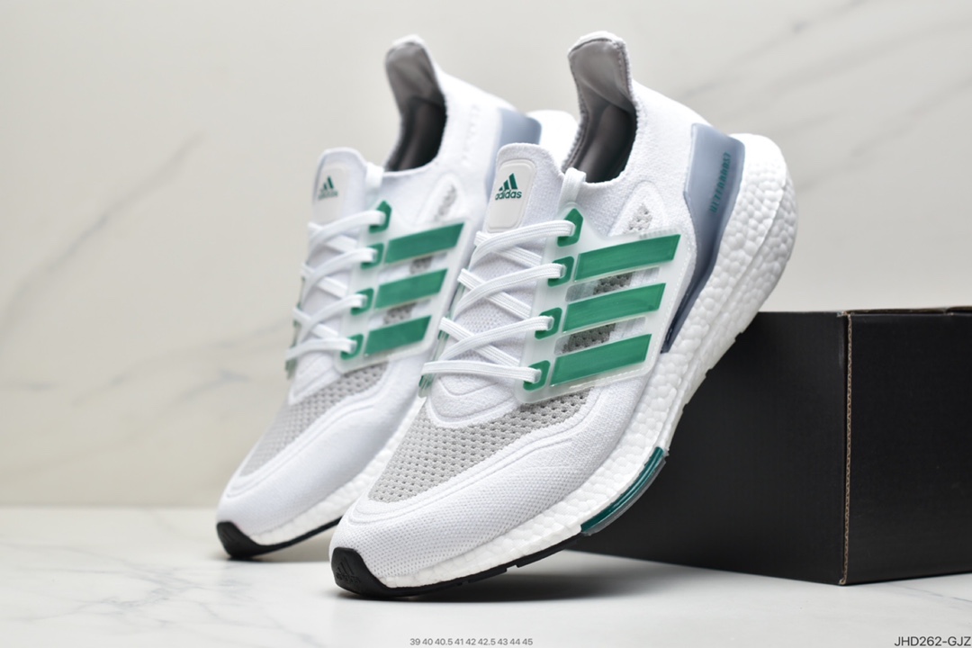 190 Ad Ultra Boost 21 Consortium 阿迪达斯新款厚底爆米花跑鞋 FY0350