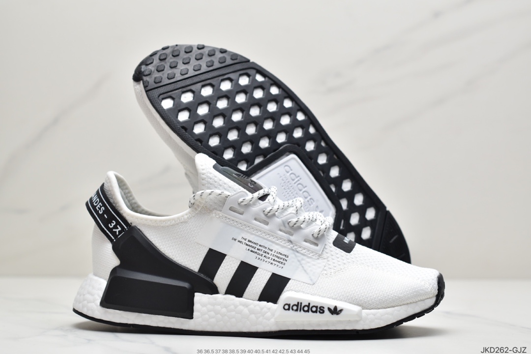 160 阿迪达斯Adidas NMD R1系列 FW7568