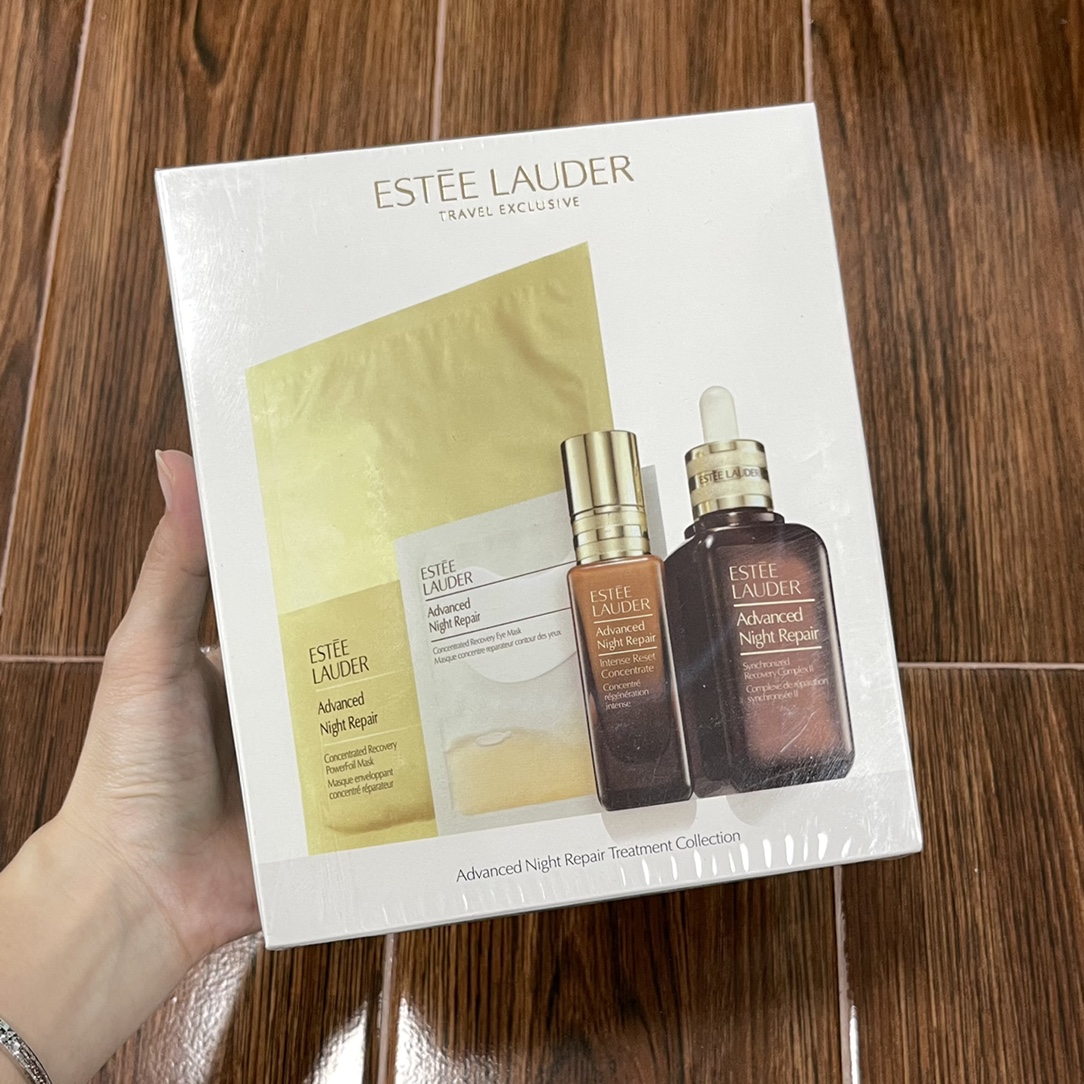 Estee Lauder Advanced Night Repair Set - Serum, Mask, and Eye Mask