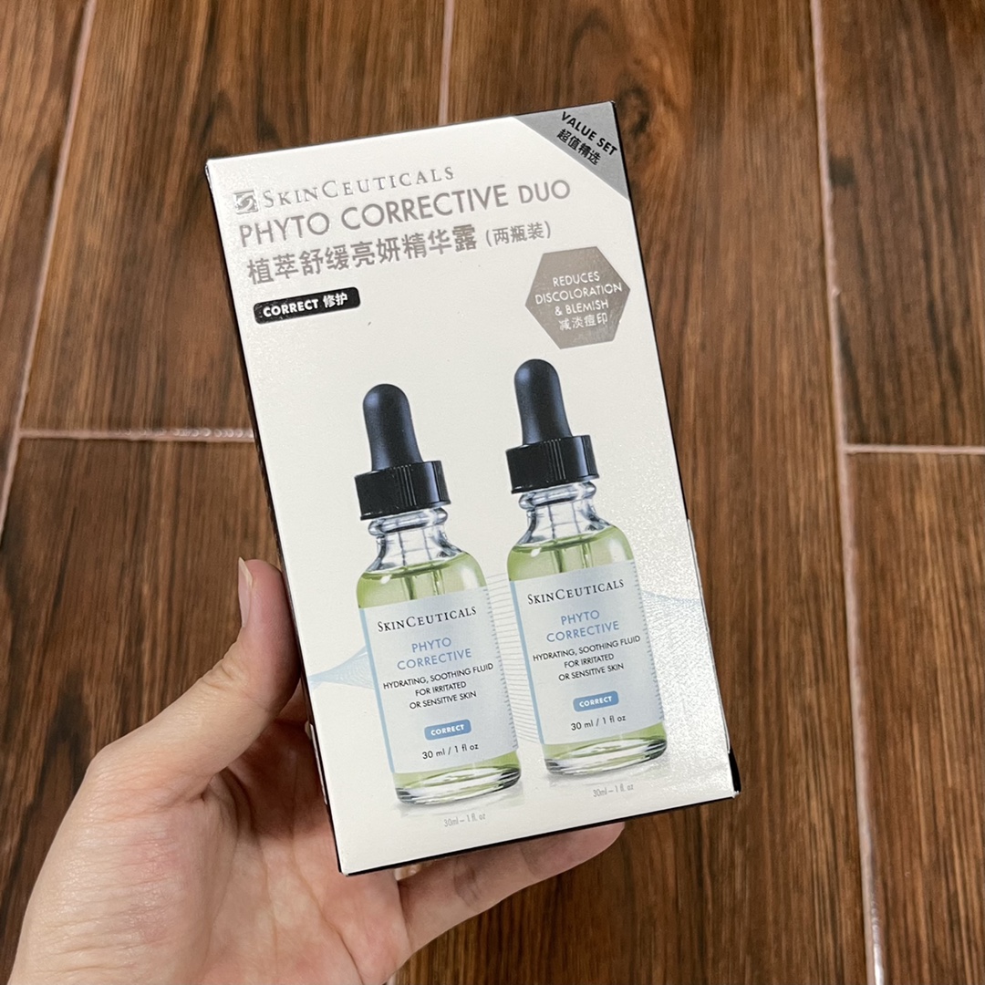 SkinCeuticals Phyto Corrective Duo: Hydrating & Soothing Serum, 2 x 30ml