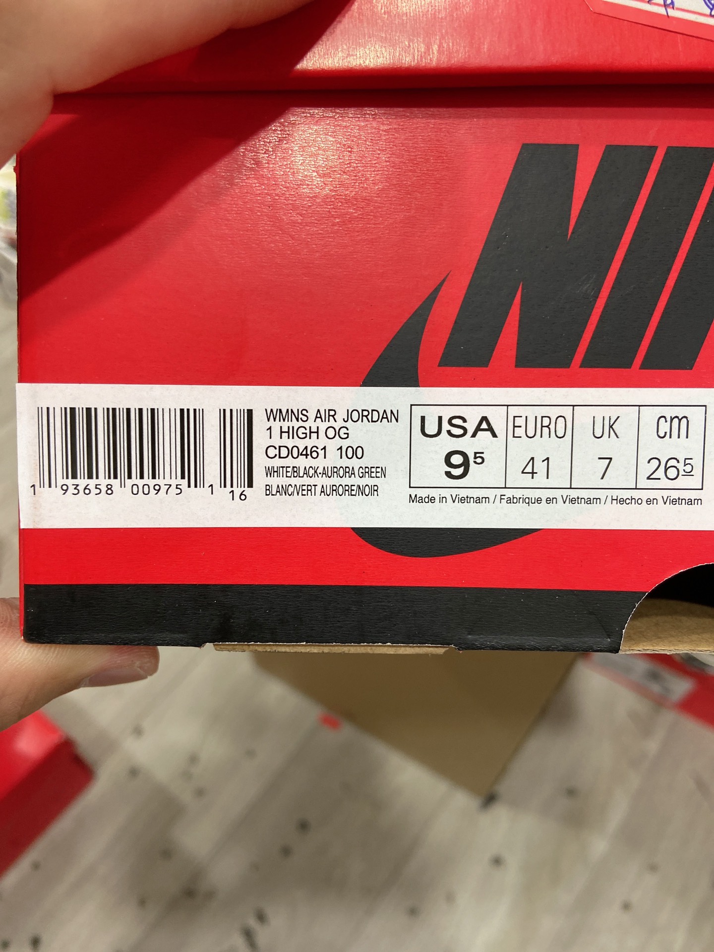 480 Air Jordan 1 “Tie-Dye”乔丹1代高帮扎染孔雀绿 CD0461-100