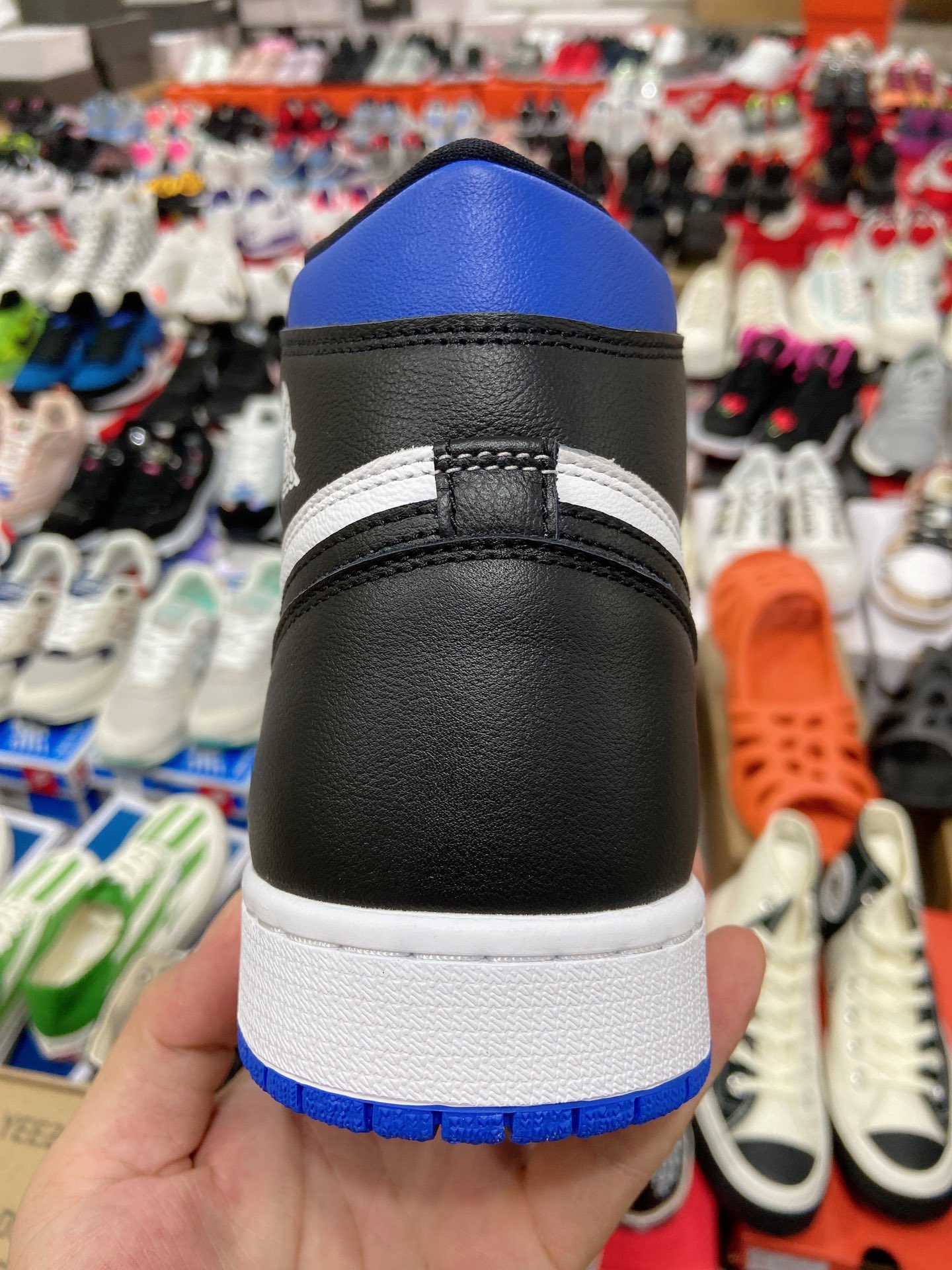 480高版本 乔丹Air Jordan 1 “Gae Royal” 游戏蓝 新黑蓝脚趾 555088-041