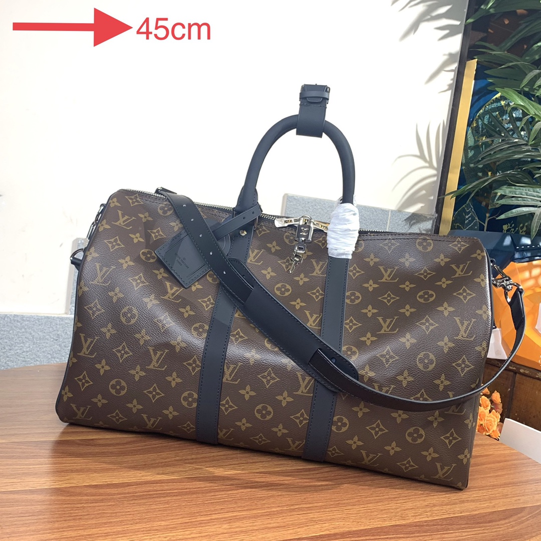 Louis Vuitton LV Keepall Travel Bags Monogram Canvas M56711