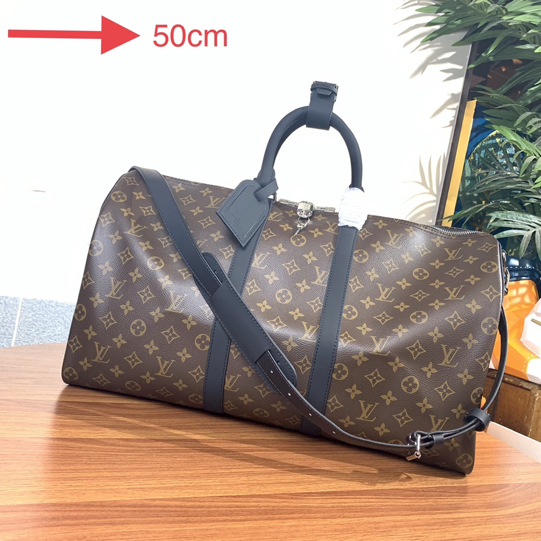 Louis Vuitton LV Keepall Travel Bags Monogram Canvas M56713