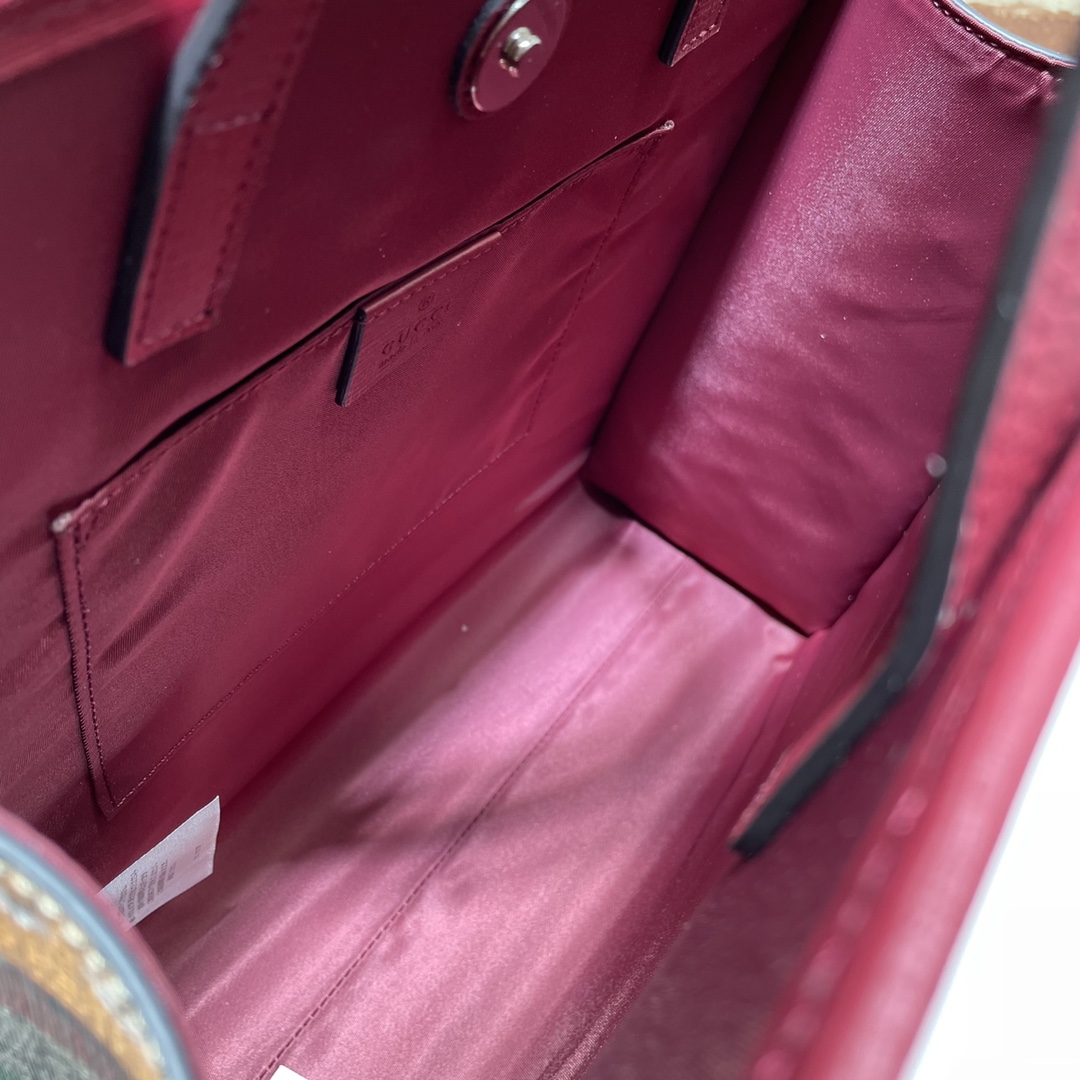 GUCCI古驰儿童蘑菇印花托特包605614