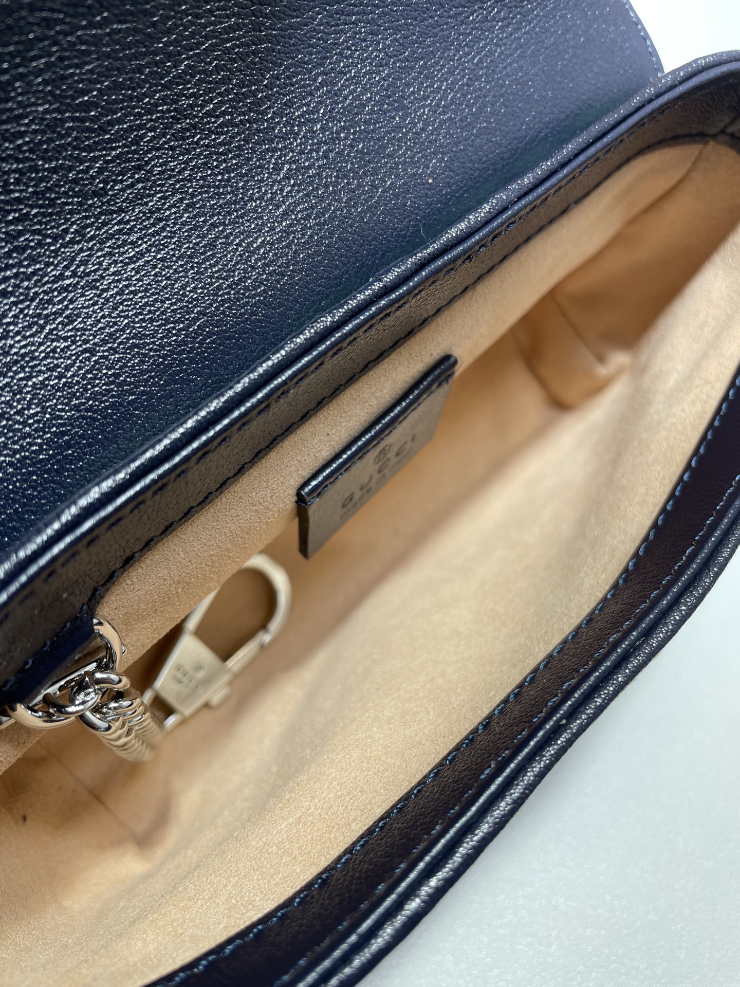 GUCCI古驰GG Multicolor系列GG Marmont超迷你手袋476433