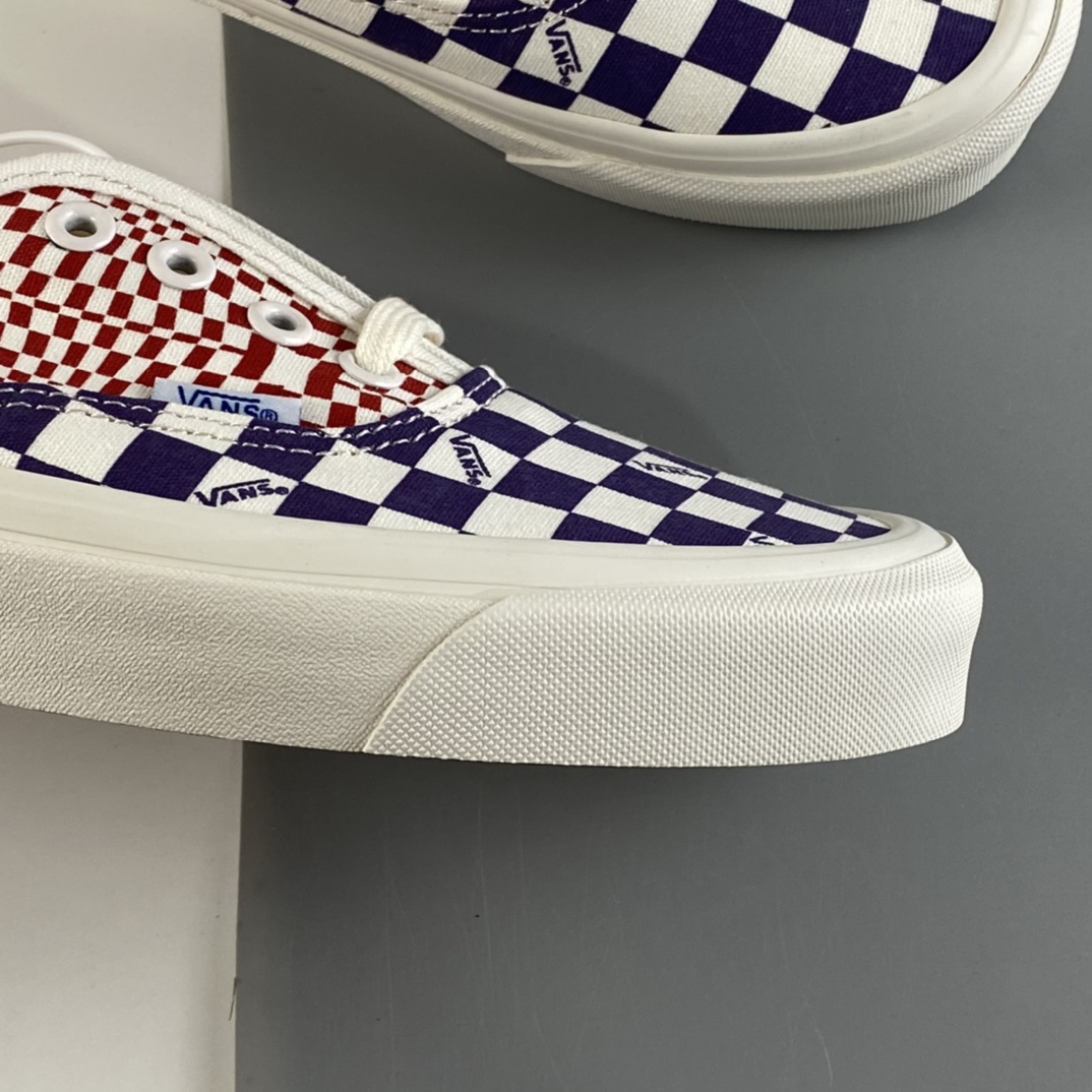 P150 VANS VAULT OG Authentic LX 高端支线撞色棋盘格复古低帮男女帆布滑板鞋  VN0A4BV91XR