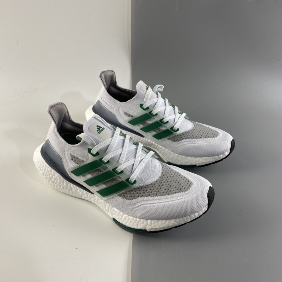 P200 AD UltraBoost 21 加厚爆米花袜套式针织鞋面休闲运动慢跑鞋 FZ2326