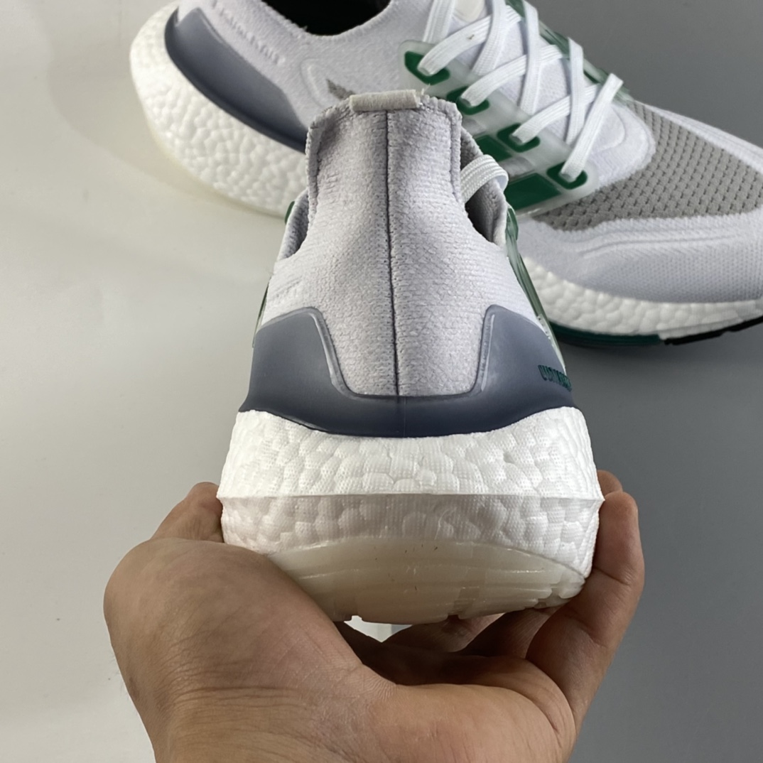 P200 AD UltraBoost 21 加厚爆米花袜套式针织鞋面休闲运动慢跑鞋 FZ2326