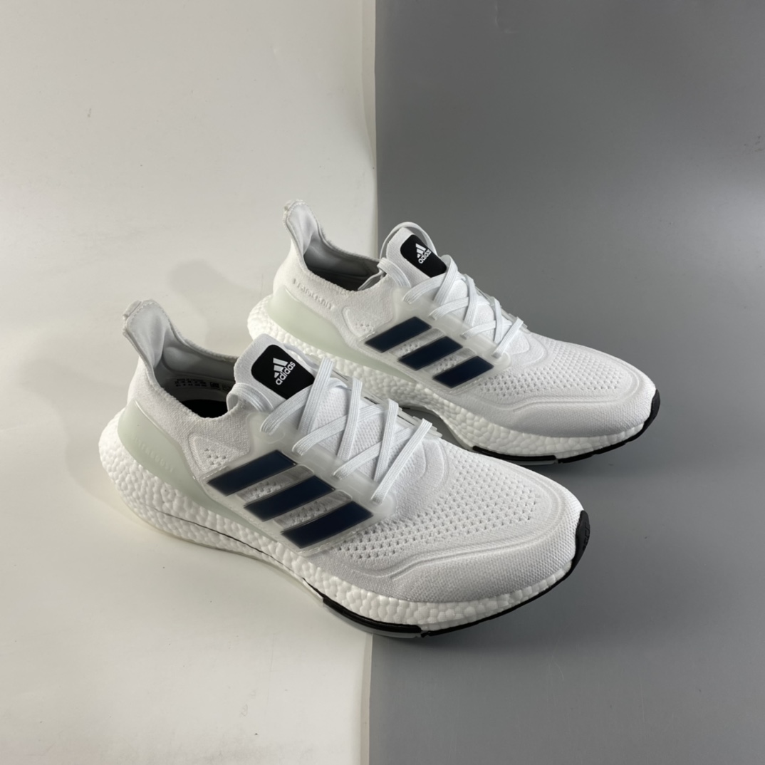P200 AD UltraBoost 21 加厚爆米花袜套式针织鞋面休闲运动慢跑鞋FY0837